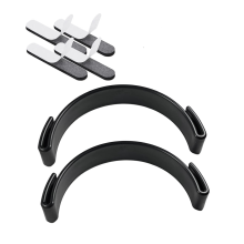 Dobrador de abas para chapéus, dobrador de abas para chapéus, modelador de abas com faixa curva para chapéus, preto