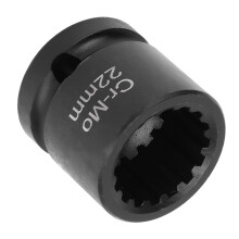 Douille pour soupape 22 mm, à 16 pans, 1/2 po, chromée, 230i
