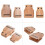 Ammoon Large & Medium Cajon Castanets 2pcs Hand Percussion Accessories 1