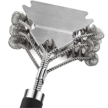 Grillborstel en schraper - Veilige BBQ-borstel voor grills - Veilige grillonderdelen