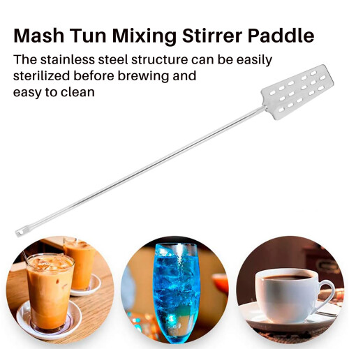 Stainless Steel Mash Tun Mixing Stirrer Paddle for Home Brew 1