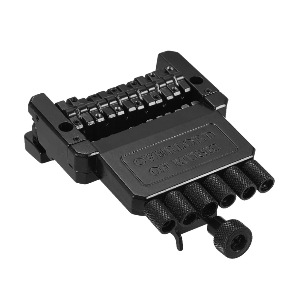 6-String Electric Headless Guitar Tremolo Bridge Black, 82.5x10.5x4.7cm