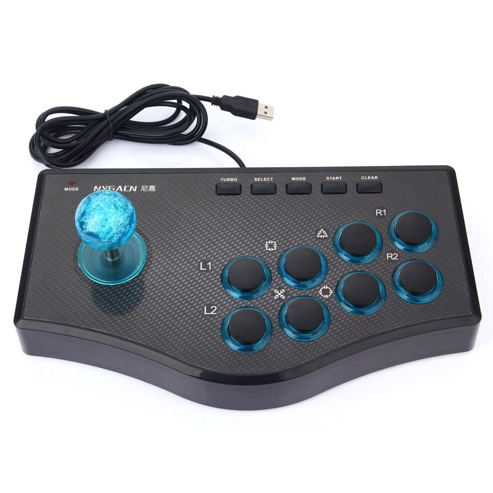 Wired Arcade Joystick For Computer Pc Gamepad Gaming Console 4713779617183