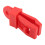 10 pezzi clip per telone, 83x30x30 mm, rosso, plastica 9