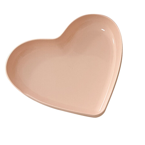 Heart Shape Plastic Serving Platter – Easy Clean, Versatile Kitchen Dinnerware 1