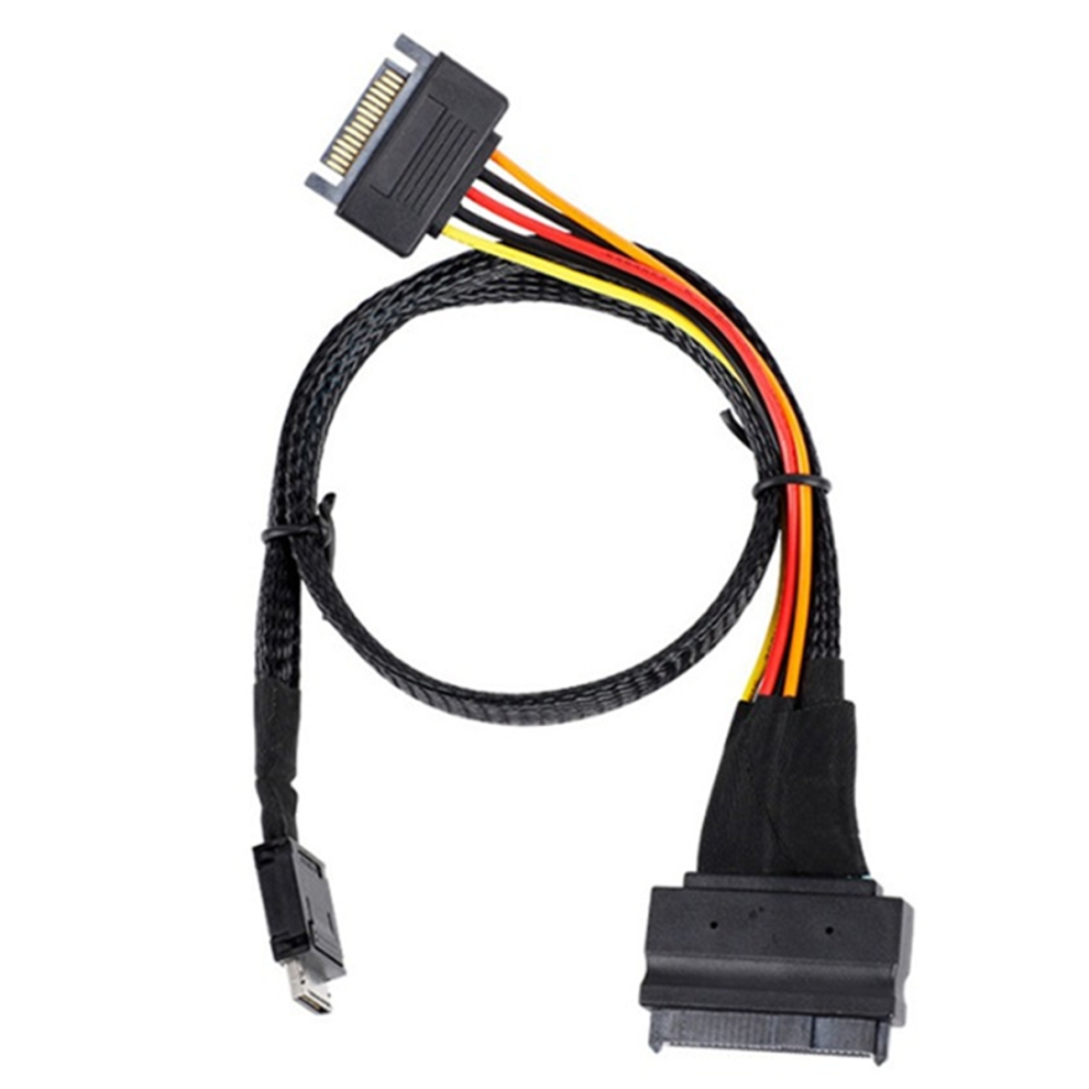 With Sata 15P Male Power Server Cable Computer Accessories 4713779620411