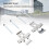 MBA1296 Edelstahl-Vorderer Scheibenbremssattel-Kit 406 10