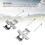 MBA1296 Edelstahl-Vorderer Scheibenbremssattel-Kit 406 7