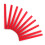 175mm Octagonal Red Carpenter Pencils 10PCS Pack for Builders 16