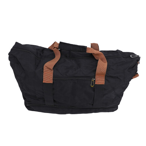 Reise-Duffelbag Oxford-Stoff Schwarz Weekender