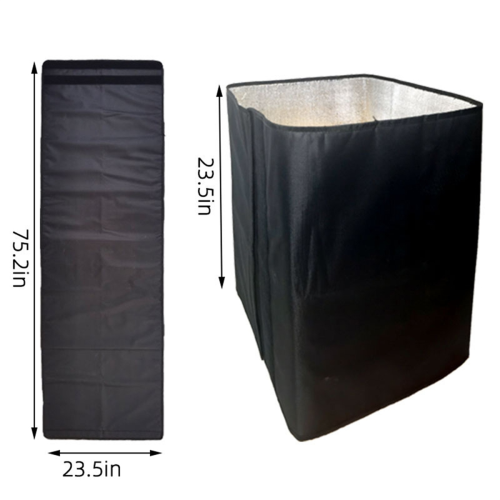 75.2inchx23.5inch Bee Hive Wrap for Winter Warm, Windproof, 2