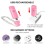 USB Rechargeable LED Bookmark Book Lamp Bright Clip on Book Lights 4