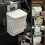 Portable Trash Can with Lid for Car Backseat Storage Organizer 6