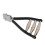 Starting Stringing Clamp with 3 Springs Rubber Handle Aluminum Sports Racket Tool 8