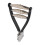 Starting Stringing Clamp with 3 Springs Rubber Handle Aluminum Sports Racket Tool 11