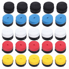 25 pezzi di overgrip in PU per tennis, colori misti