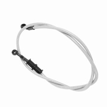 50cm Steel Braided Motorcycle Brake Clutch Hose Line Silver UK