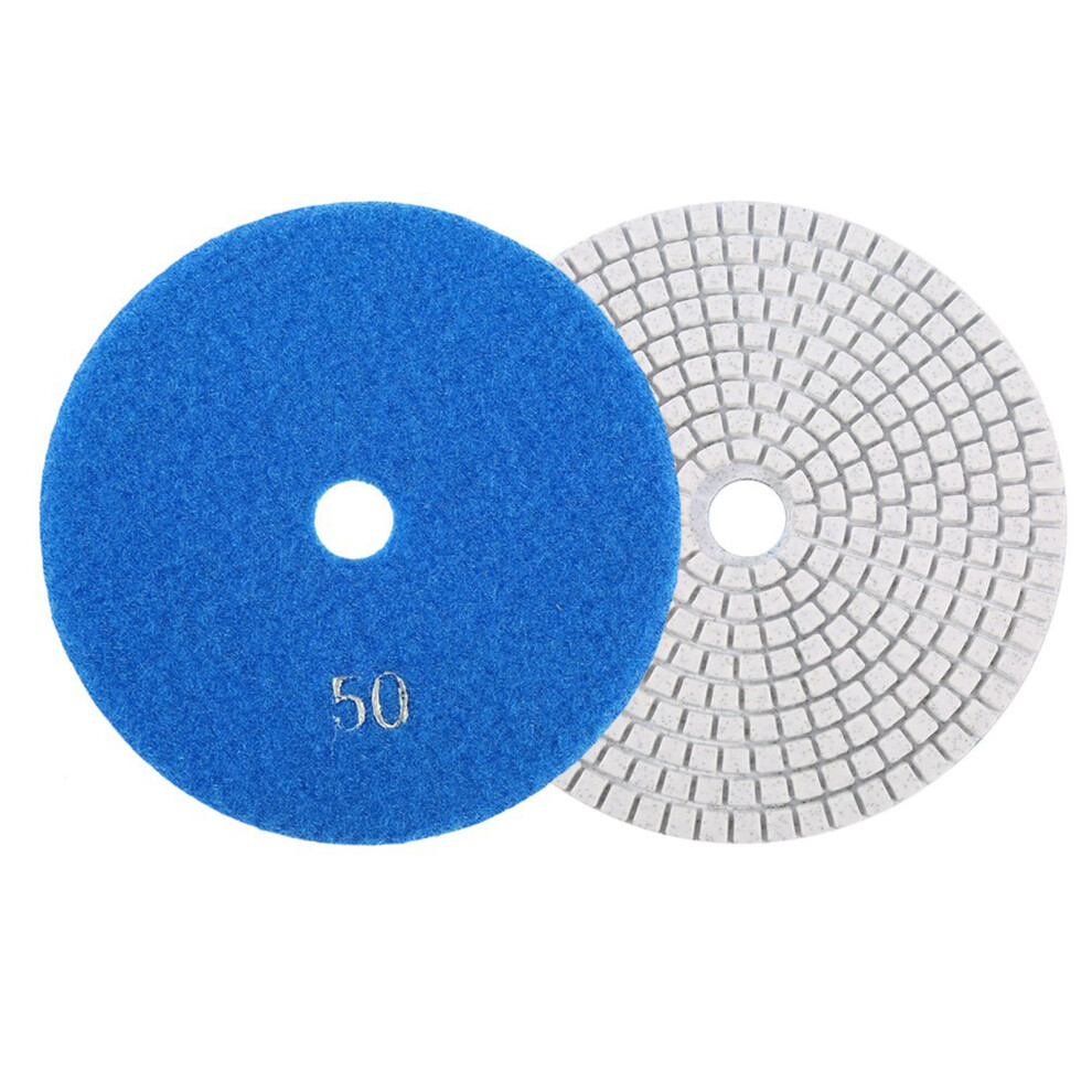 Efficient 5'' 125Mm Wet Diamond Pads For Granite And Concrete Polishing 8741334516585
