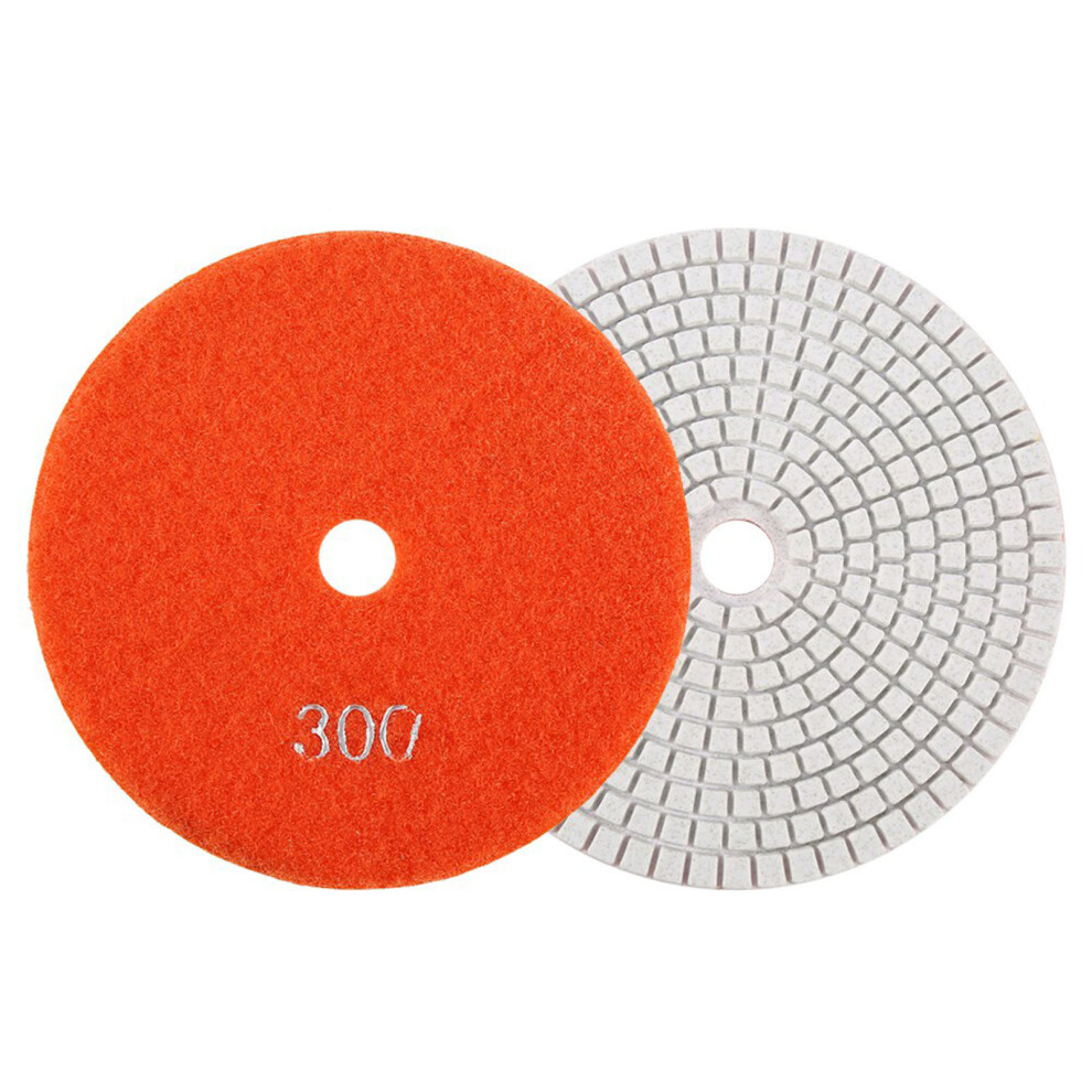 5'' 125Mm Wet Diamond Polishing Pads For Granite Concrete Marble 4931334516768