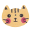100pcs Cat Wooden Button Sewing Scrapbooking Colorful 7