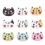 100pcs Cat Wooden Button Sewing Scrapbooking Colorful 1