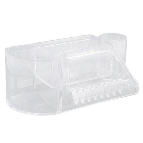 Support transparent pour perceuse à ongles 16  8,5  6,3 cm