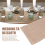 Burlap Doily Roll-30CMx275cm. Anti-Slip Blanket with Edge Design 7