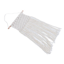 Stile Boho Frange Tappeto da Parete 35x63 cm Cotone