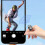 Rolling Ring 50mAh noir Caméra Bluetooth 10m iOS 15 15