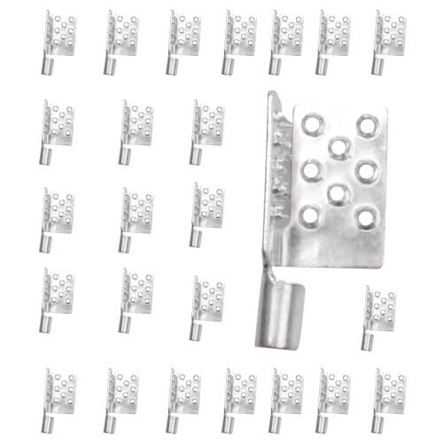 80Pcs Carbon Thermal Film Clamp Connector 2