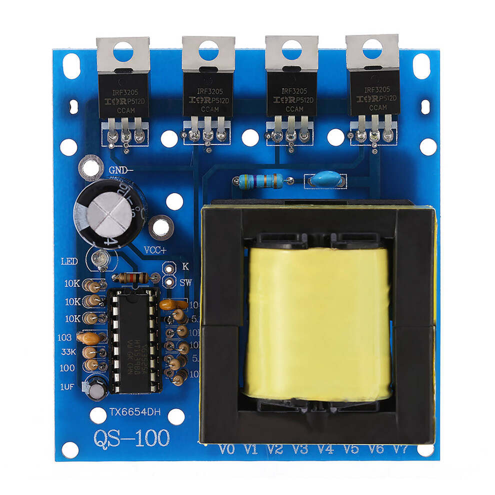 Dc-Ac 12V To 220V/380V/18V 500W Inverter Board Transformer 3701334520017