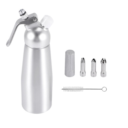 Professional Whipped Cream Dispenser Stainless Steel 500ML Capacity 2