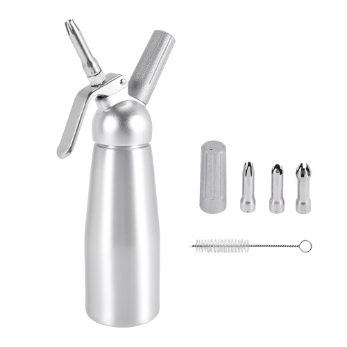 Professional Whipped Cream Dispenser Stainless Steel 500ML Capacity