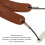 Sangle de cou pour saxophone Alto/Tenor café réglable 11