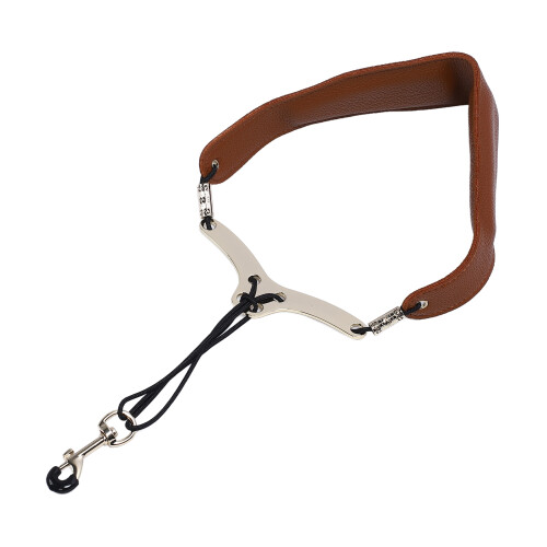 Sangle de cou pour saxophone Alto/Tenor café réglable