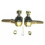 ATV Upper and Lower Ball Joint Tie Rod Ball Joint Kit for 5