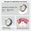 SR1 Smart-Ring20mAh|18.1-21.4mm|Schwarz/Grau/Gold 5