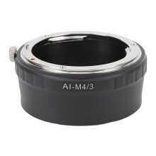 F-Mount auf M4/3 Objektivadapter, Aluminium Pro
