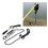 Yellow LED Fishing Swinger Bite Alarm Illuminated Indicator 11