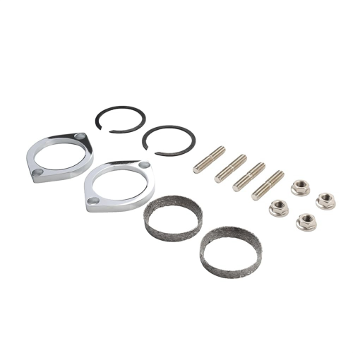 Exhaust Flange Install Kit Flanges Gaskets Nuts Washers for 1