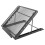Supporto per laptop regolabile pieghevole nero 24x19x1.7cm 14