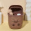 Countertop Garbage Can, with Lid, Cute Bear Countertop Trash Can-A 4
