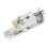 6 pezzi di selle metalliche HT-Adjust per 3-7 corde argento 10
