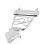 Coda trapezoidale a 6 corde, regolabile, argento. 9