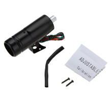 Verstellbarer Drehzahlmesser 1.000–11.000 RPM mit roten/blauen LEDs, Aluminiumoberfläche in Schwarz