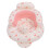 Sofá inflable para bebé - rosa, 60x40x28 cm, 15 kg 2