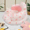 Sofá inflable para bebé - rosa, 60x40x28 cm, 15 kg 6