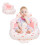 Sofá inflable para bebé - rosa, 60x40x28 cm, 15 kg 11