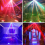 Butterfly light strobe laser beam atmosphere light EU Plug 7