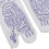 Ensemble de chaussettes à points d'acupuncture ambre taille large 6